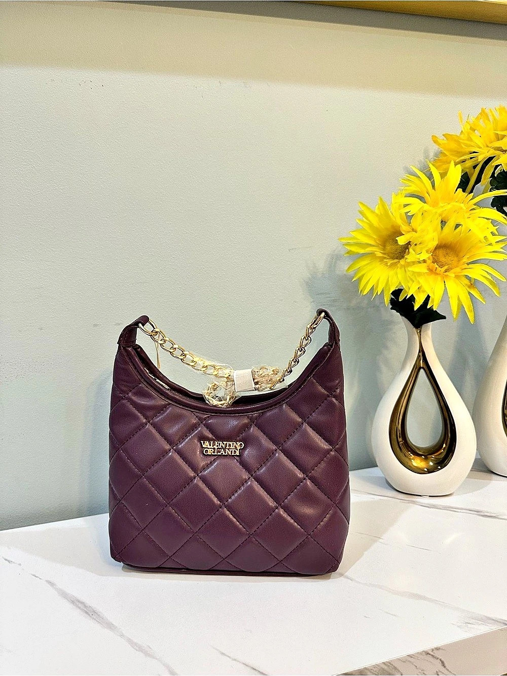 Valentino Orlandi Shoulder Bags Purple Size One Size